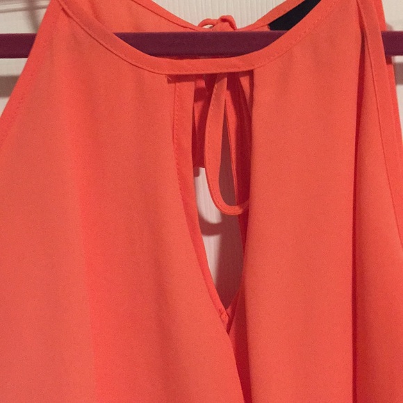 Coral Mossimo flutter top - Picture 3 of 5